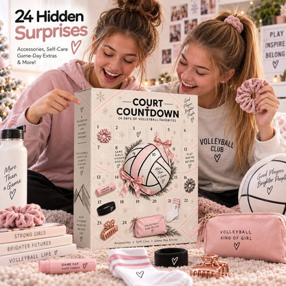 🏐24 Days of Volleyball Surprises — The Ultimate Advent Calendar for Volleyball Girls 🎁💕