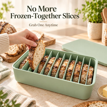 🍞 Flexible Silicone Bread Keeper – Separate Slices for Instant Toasting