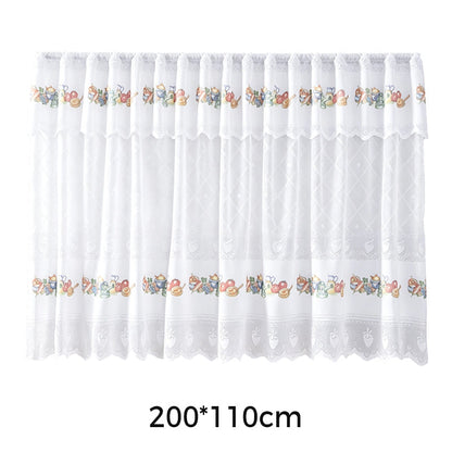 ✨Retro Lace Short Kitchen Curtain