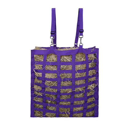 🔥4-Sided Slow Feed Hay Bag – Heavy-Duty Horse Hay Feeder to Reduce Waste & Promote Healthy Digestion