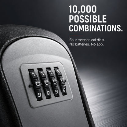 🔐Never Get Locked Out Again  | Secure 4-Digit Wall-Mounted Key Lock Box 🏡