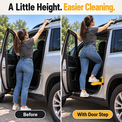 🚗Car Door Step with Built-In Window Breaker