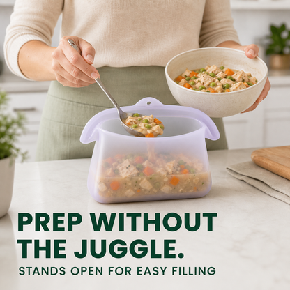 Eco-Friendly Silicone Food Storage Bags
