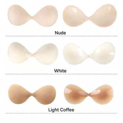 Reusable Lifting And Shaping Seamless Backless Invisible Bra