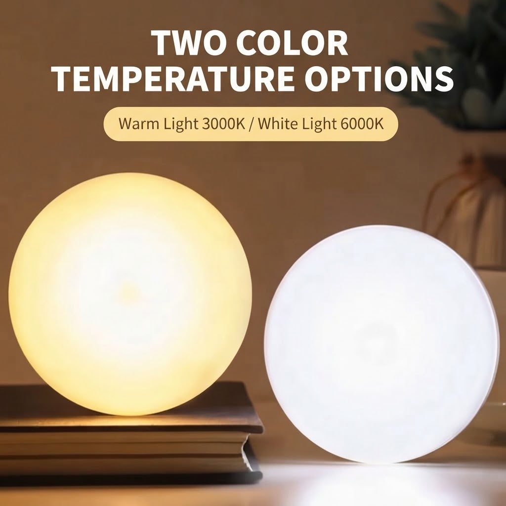 Indoor Motion Sensor Night Light 2Pcs