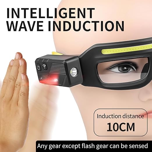 🔋Intelligent sensor glasses lamp - Multi-functional outdoor high-intensity work lamp
