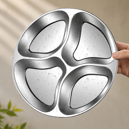 Stainless Steel Multi-Functional Food Tray