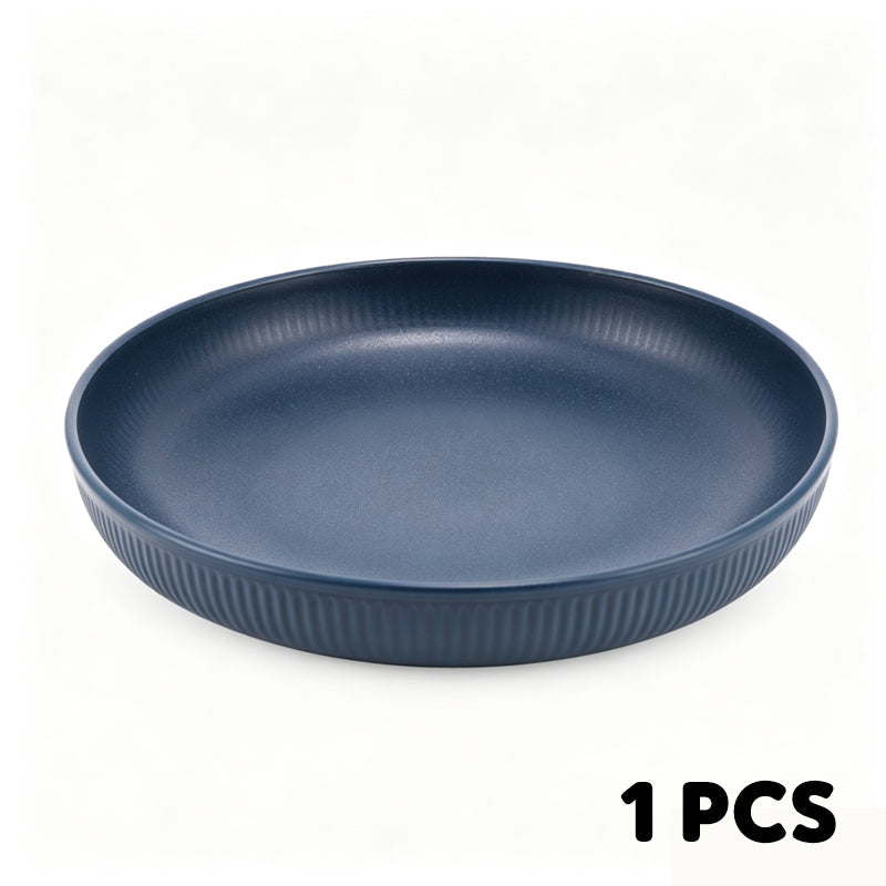 🍽️ Never Worry About Broken Dishes Again! Unbreakable Wheat Straw Dinner Plates 🌾✨