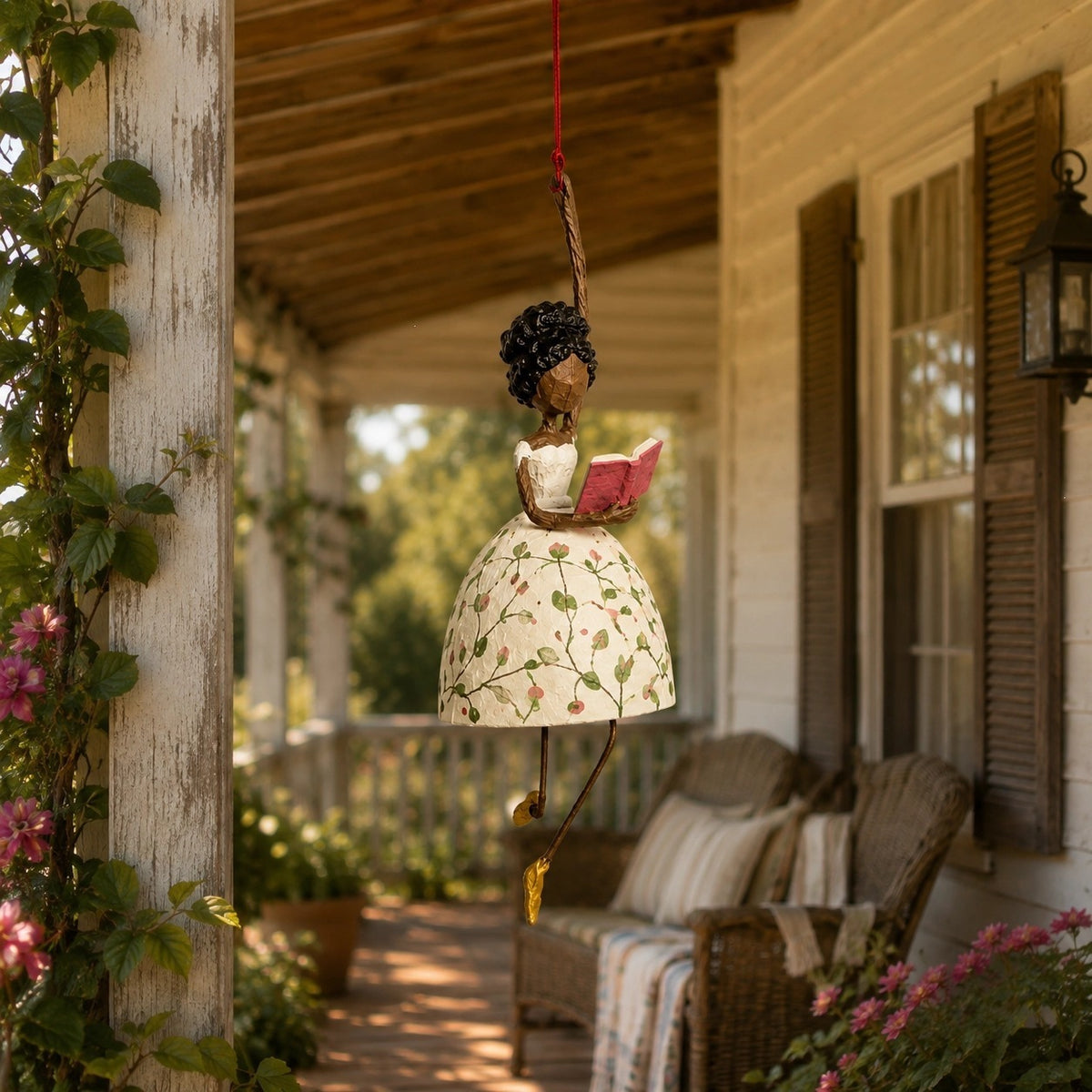 ✨ Whimsical Dancing Lady Hanging Ornament 🌸 — Bring Art & Elegance to Your Space! 🏡🔥