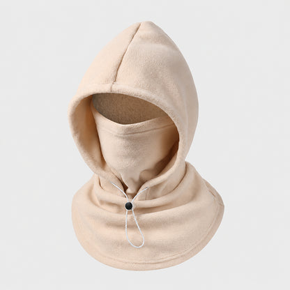 🧣Skip the Hat and Scarf – 3-in-1 Fleece Hood for Head Face & Neck