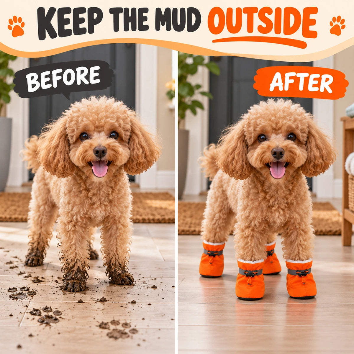 Waterproof Dog Boots