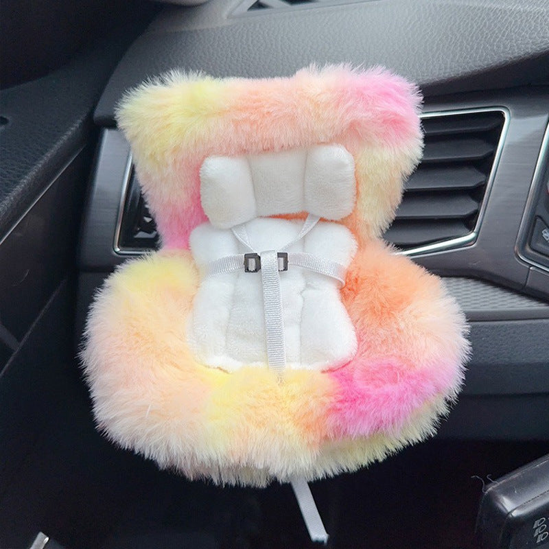🔥Buy three get one free🐹 Mini Hamster Car Seat & Co-Pilot Feeding Perch – Universal Air Vent Mount & Safety Harness for Small Pets