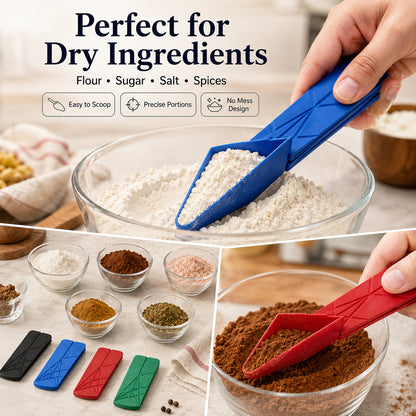 🔥 3-in-1 Space-Saving Foldable Measuring Spoon | Ultimate Kitchen Gadget ✨
