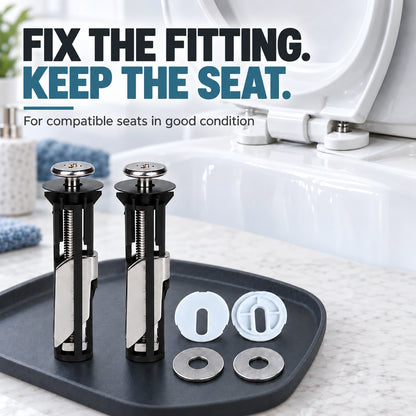 ⚙️Toilet Seat Fixing Kit – Replacement Bolts for a More Secure Seat