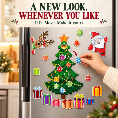 🎄Reusable Christmas Tree Fridge Magnet Set