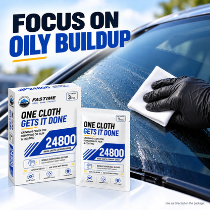 💧Windshield Oil Film & Water Spot Remover Cloths