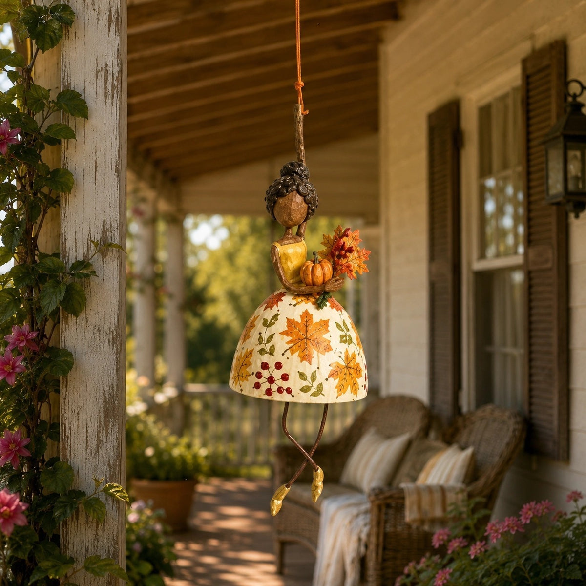 ✨ Whimsical Dancing Lady Hanging Ornament 🌸 — Bring Art & Elegance to Your Space! 🏡🔥