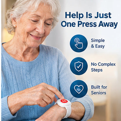 Smart emergency help bracelet for the elderly
