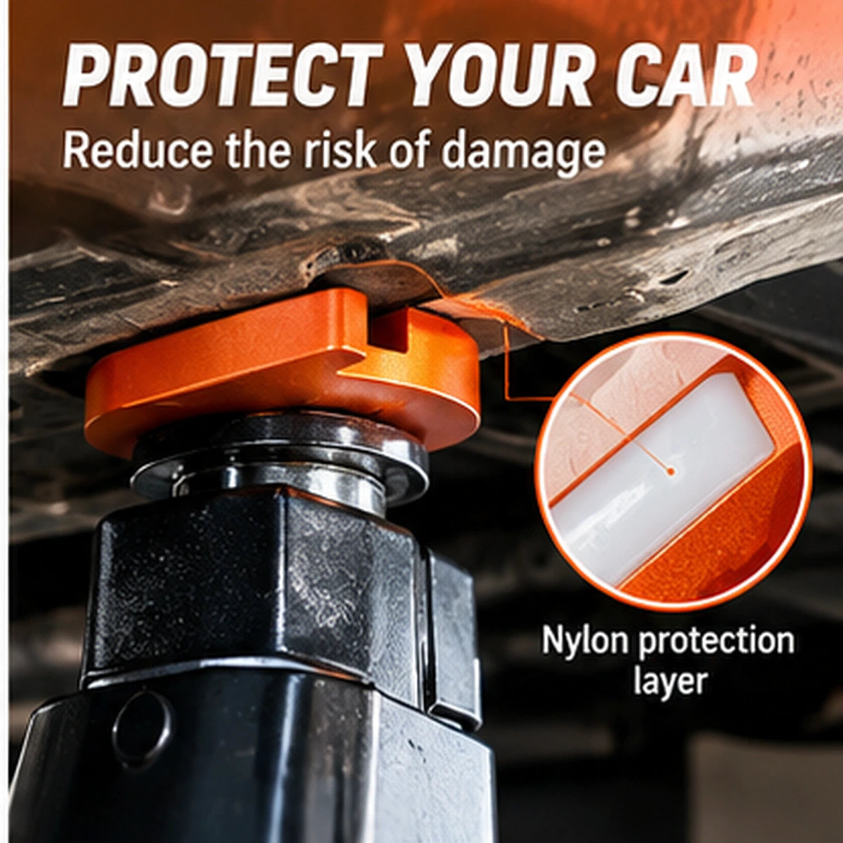 Car jack protection pad