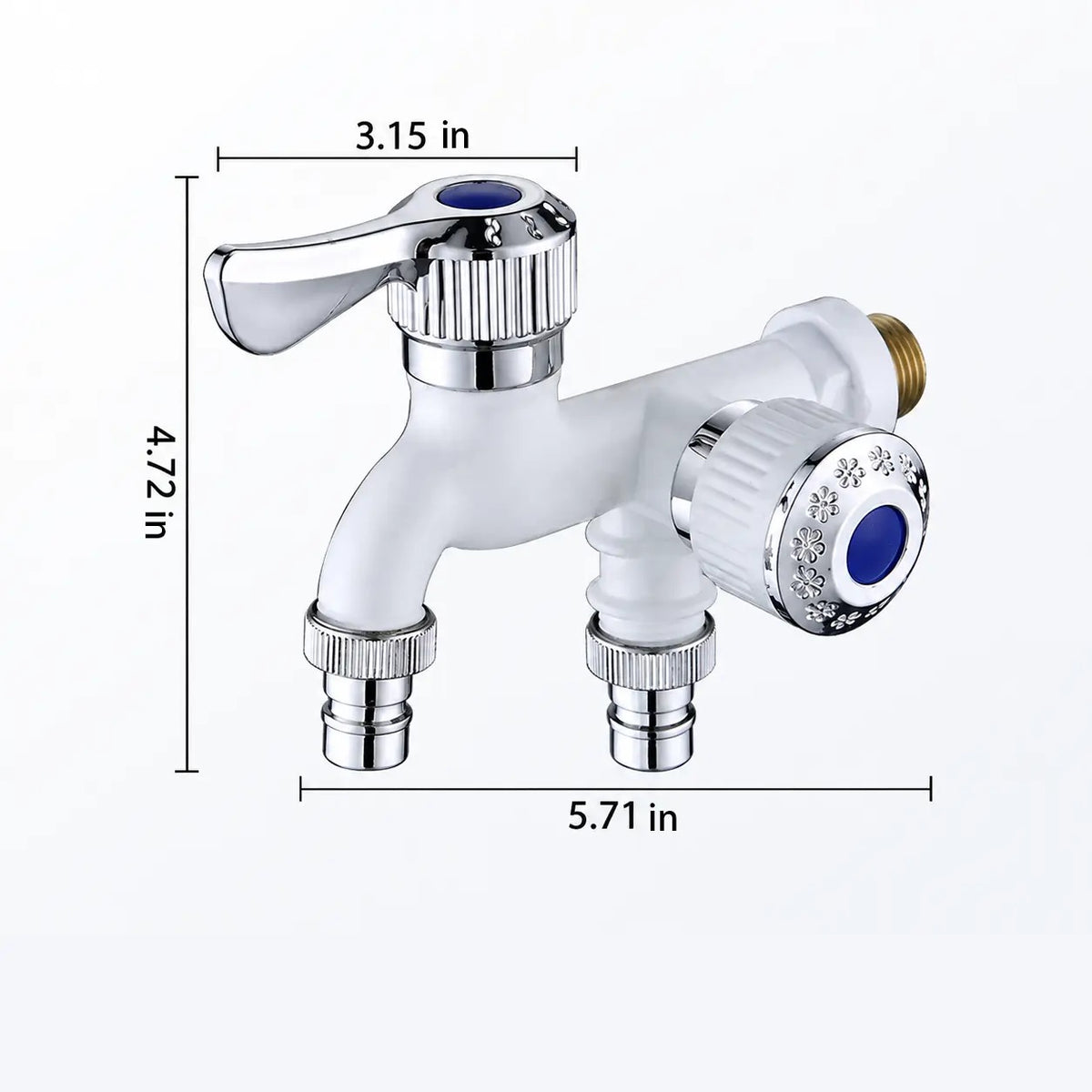 🚰 2-in-1 Dual Outlet Utility Faucet