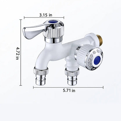 🚰 2-in-1 Dual Outlet Utility Faucet