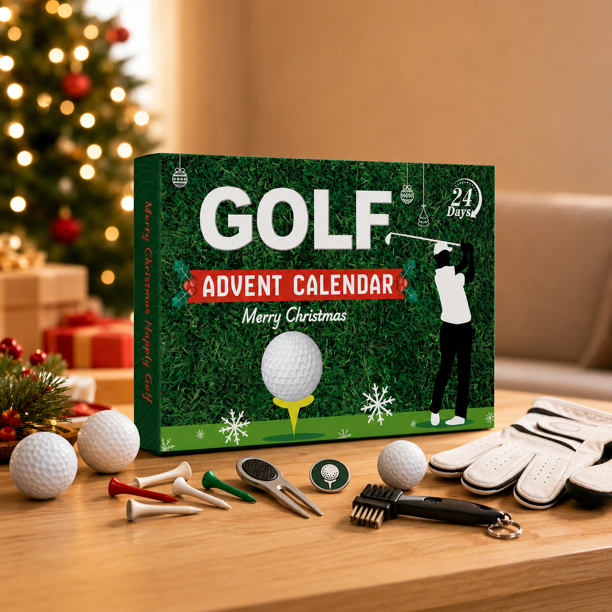 🎁 The Ultimate Golfer's Advent Calendar 2026 – 24 Days Holiday Countdown Surprise ⛳