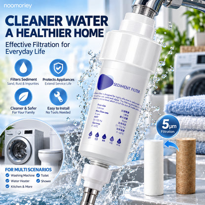 💧 5μm Sediment Water Filter – Cleaner Water, Better Appliance Protection