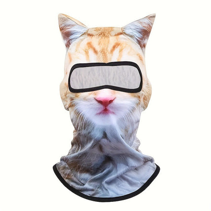 🐾 Ride Wild Stay Cool — Lightweight Breathable Animal Cycling Balaclava 🚴💨