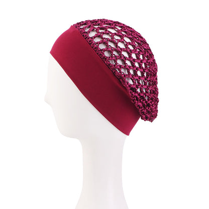 🌙Stretchy Wide-Edge Sleeping Cap Set
