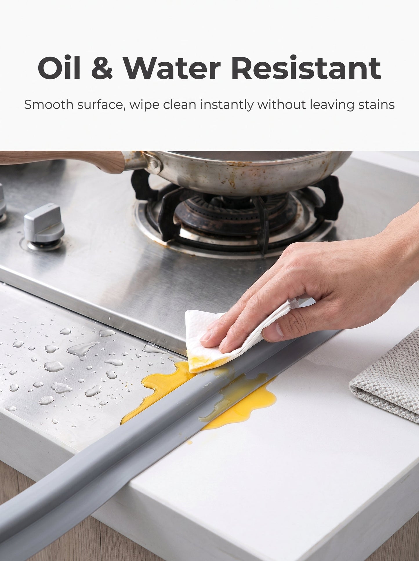 🔥 BUY 3 GET 1 FREE🚀 Instant Home Makeover — Peel & Stick Waterproof Caulk Tape for Sink & Tub 🛁✨