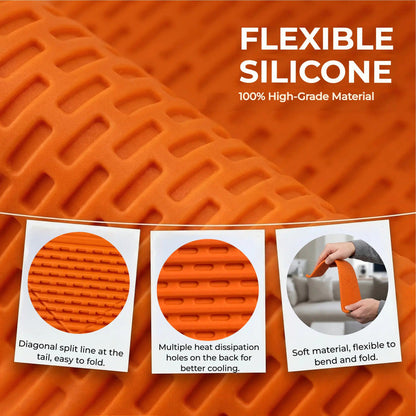 Ultra-Portable Bendable Silicone Phone Holder for Desk, Bed & Travel 📱🎒
