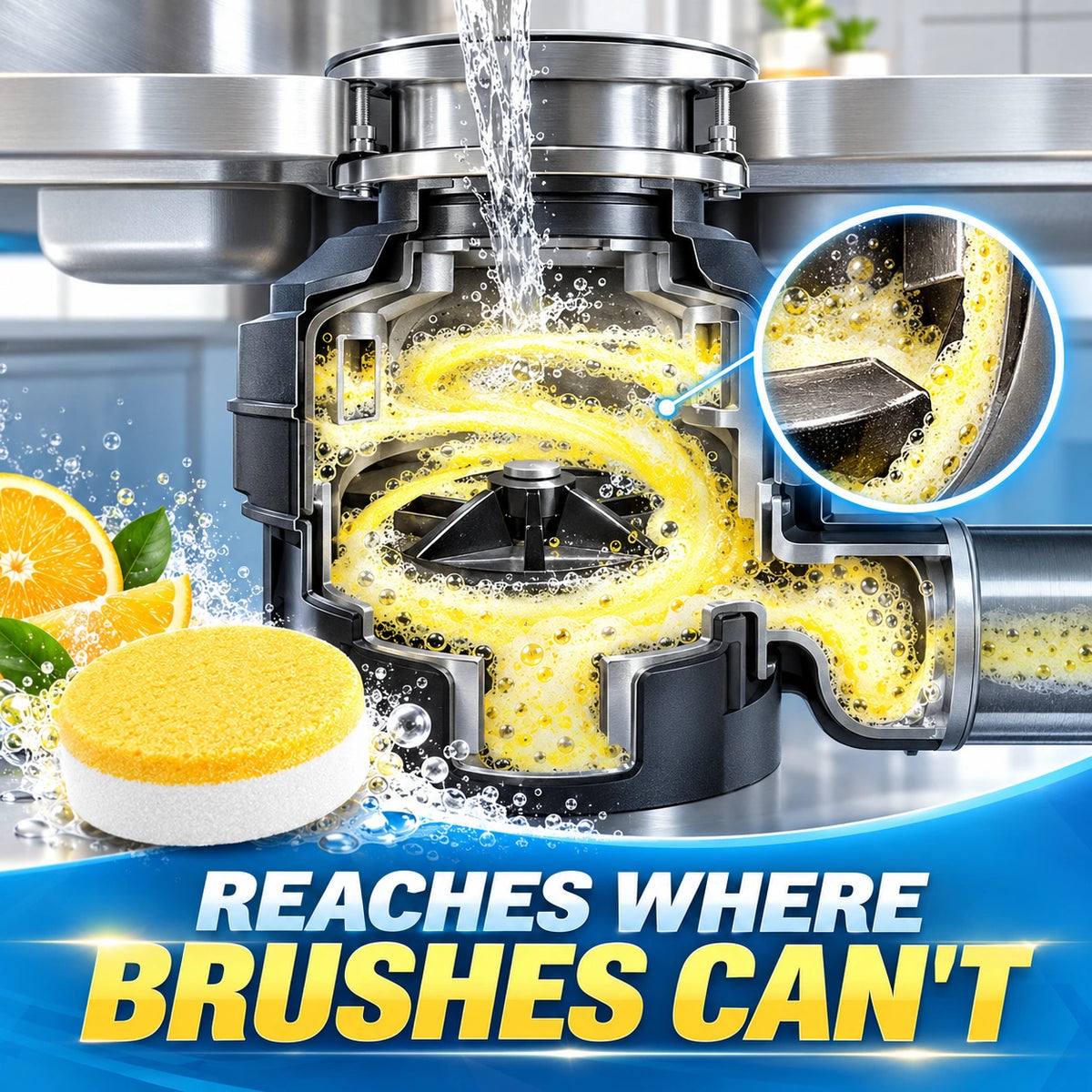 🫧Kitchen Garbage Disposal Cleaner & Deodorizer Tablets