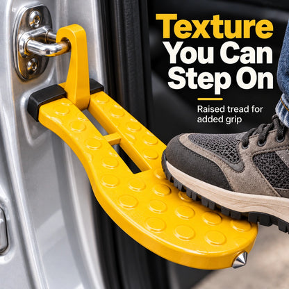 🚗Car Door Step with Built-In Window Breaker