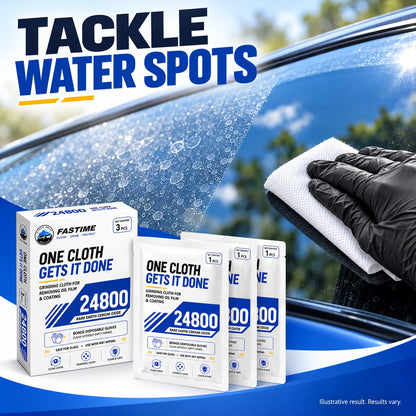 💧Windshield Oil Film & Water Spot Remover Cloths