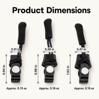 ⚡ Fix Any Broken Zipper in Seconds! Universal Detachable Zipper Repairer (No Sewing Required) 🧵