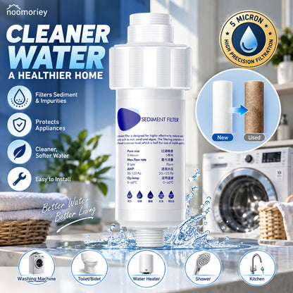 💧 5μm Sediment Water Filter – Cleaner Water, Better Appliance Protection