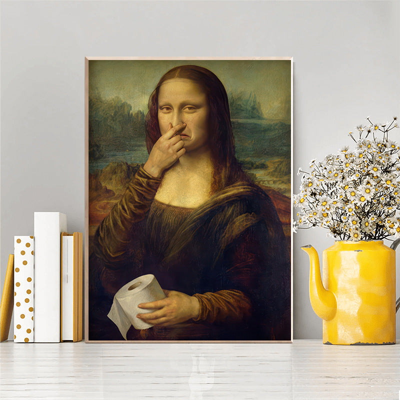 🧻Funny Bathroom Art Frameless- Add Some Holiday Laughs!