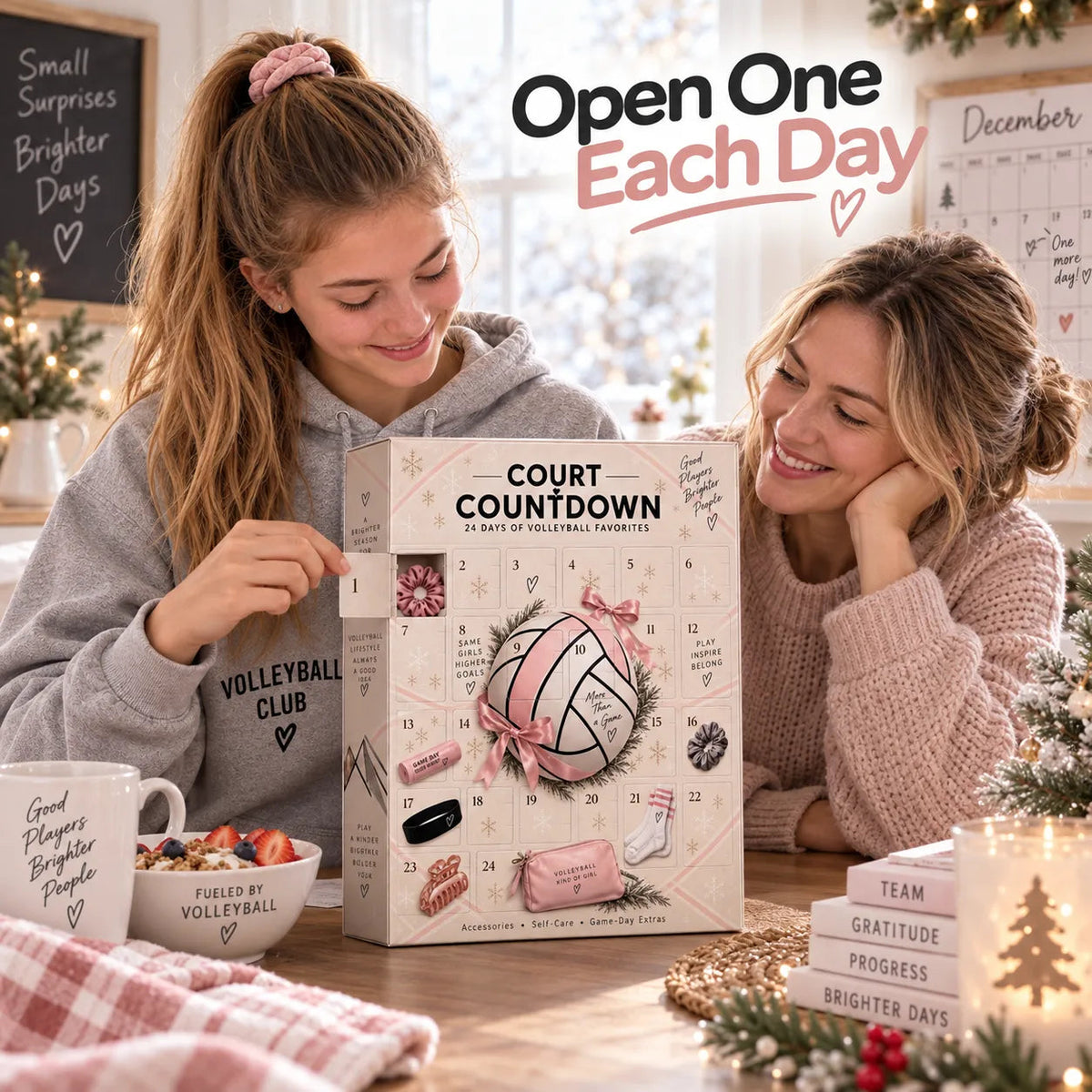 🏐24 Days of Volleyball Surprises — The Ultimate Advent Calendar for Volleyball Girls 🎁💕