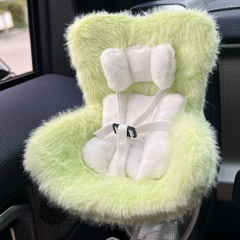 🔥Buy three get one free🐹 Mini Hamster Car Seat & Co-Pilot Feeding Perch – Universal Air Vent Mount & Safety Harness for Small Pets