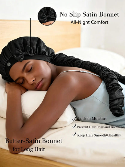 Heatless Curl Satin Bonnet for Sleeping