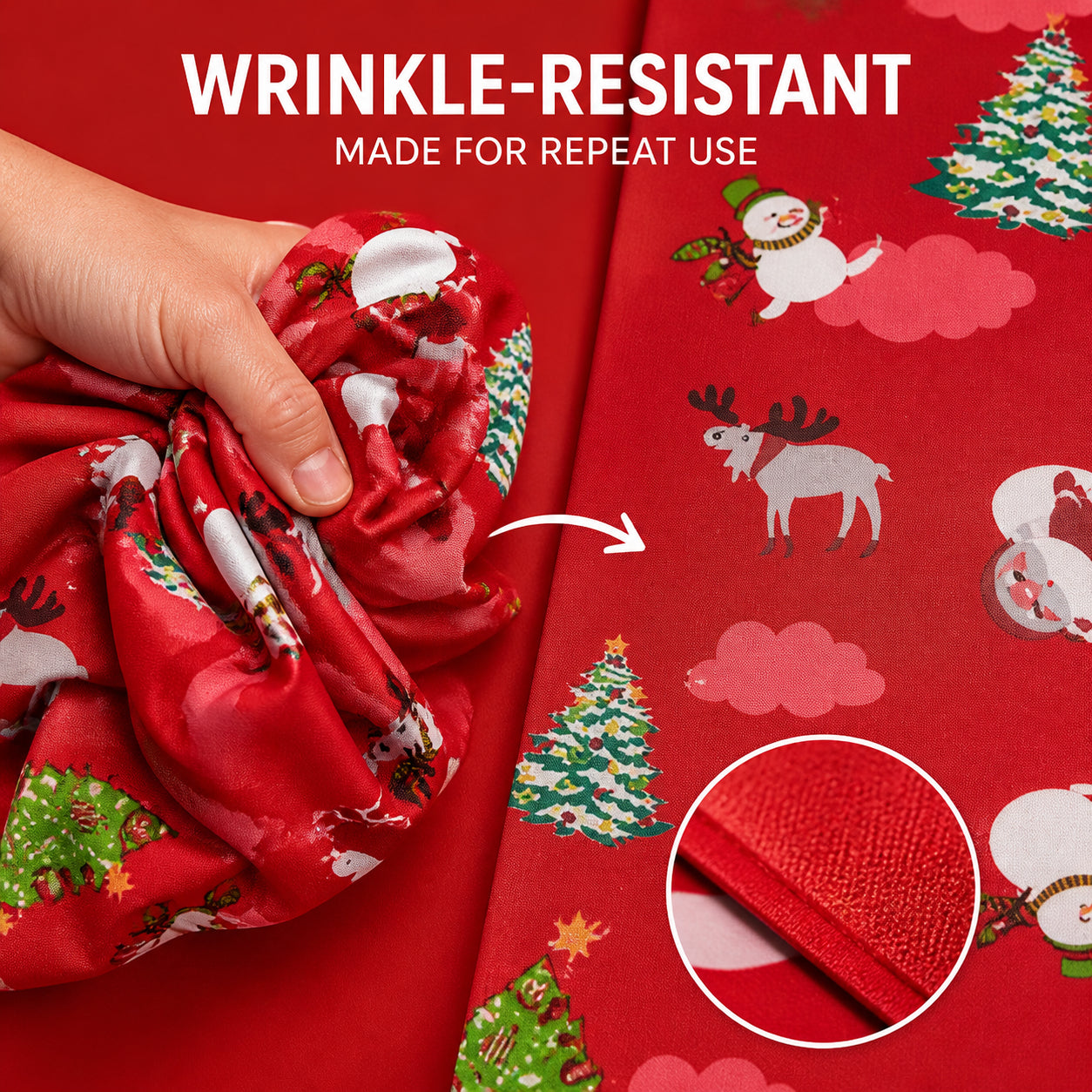 ✨ Transform Your Dining Room in Seconds! 🎄 Ultra-Stretch Christmas Chair Covers 🪑🔥