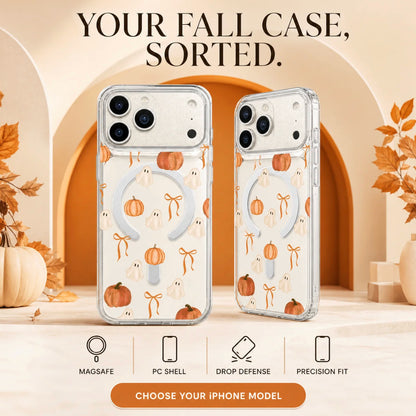 Everyday Drop Protection Meets Festive Vibe! Shockproof Halloween MagSafe Phone Case 🧡🛡️