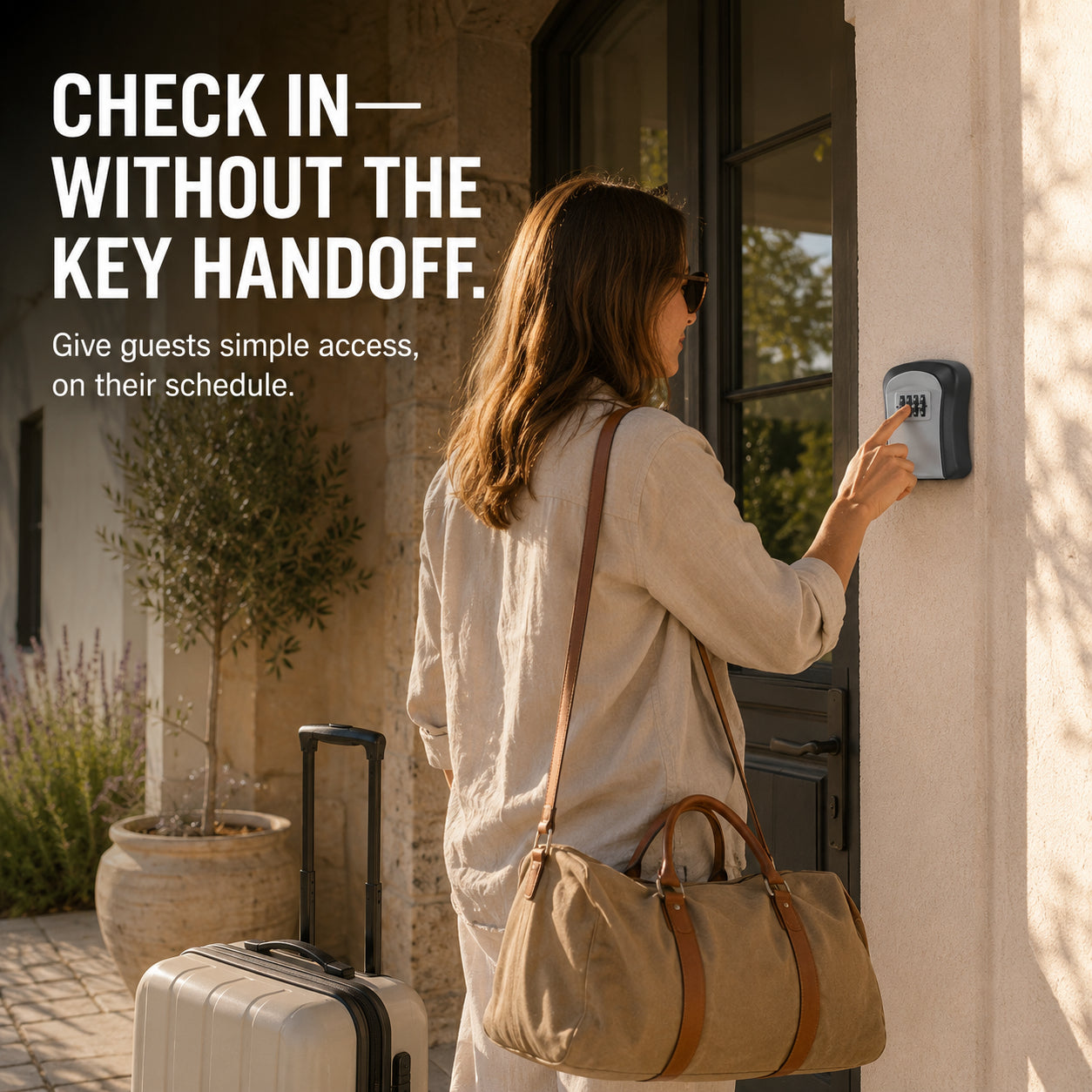 🔐Never Get Locked Out Again  | Secure 4-Digit Wall-Mounted Key Lock Box 🏡