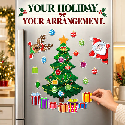 🎄Reusable Christmas Tree Fridge Magnet Set