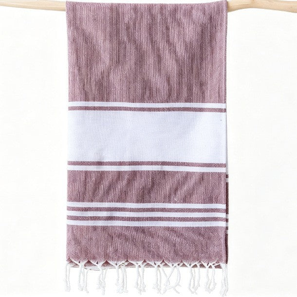 🏖️Lightweight and soft modern plain weave oversized beach towel
