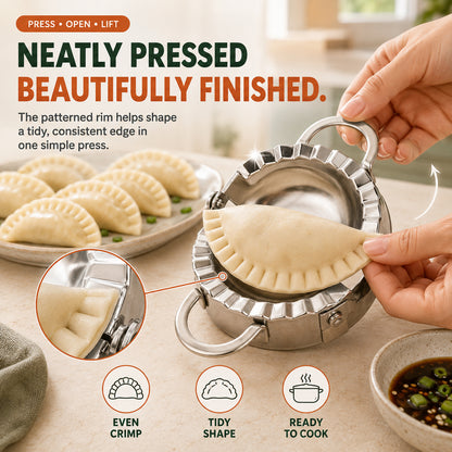 💯 Effortless Dumpling Press & Dough Cutter Kit | Restaurant-Quality at Home 🥟