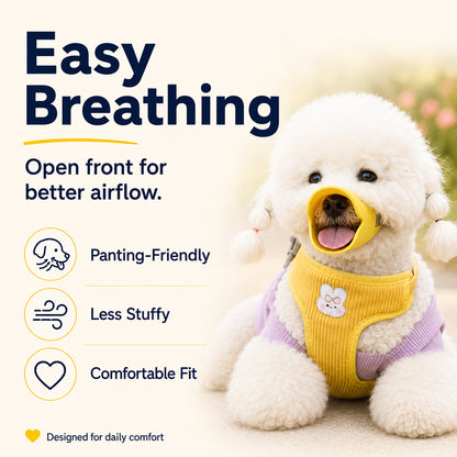 🐾 Flexible TPR Duck Bill Muzzle for Small & Medium Dogs – Safe & Gentle Fit🐶