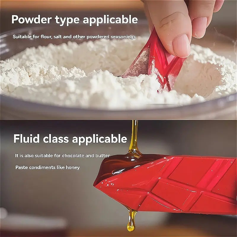 🔥 3-in-1 Space-Saving Foldable Measuring Spoon | Ultimate Kitchen Gadget ✨
