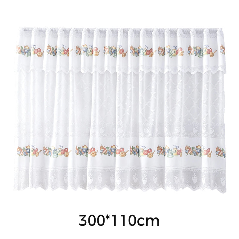 ✨Retro Lace Short Kitchen Curtain