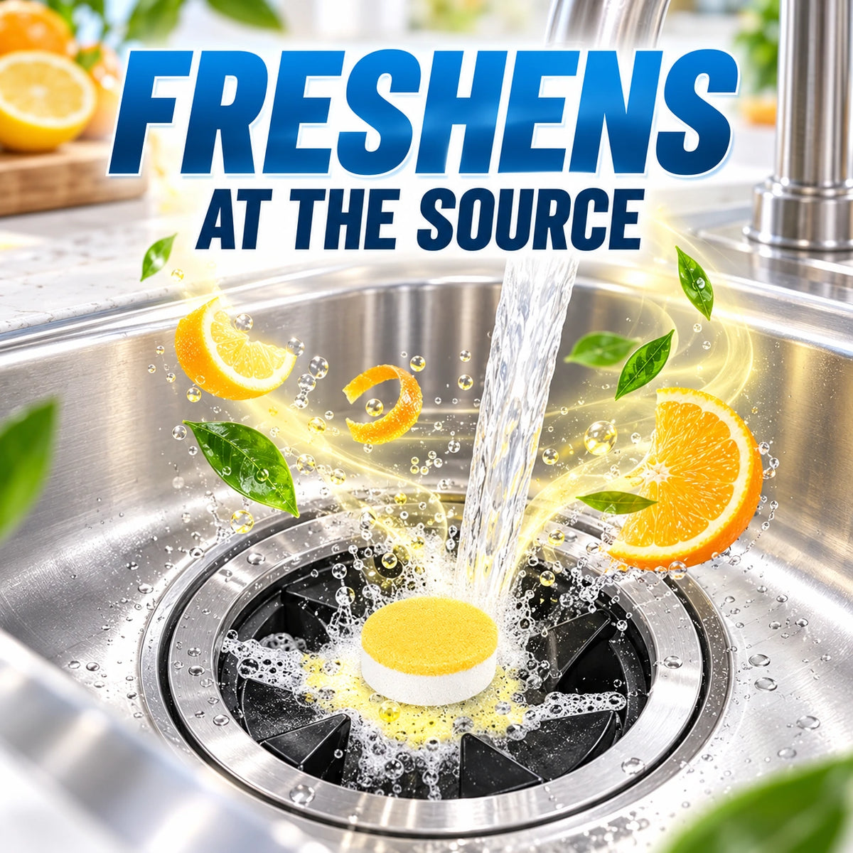 🫧Kitchen Garbage Disposal Cleaner & Deodorizer Tablets